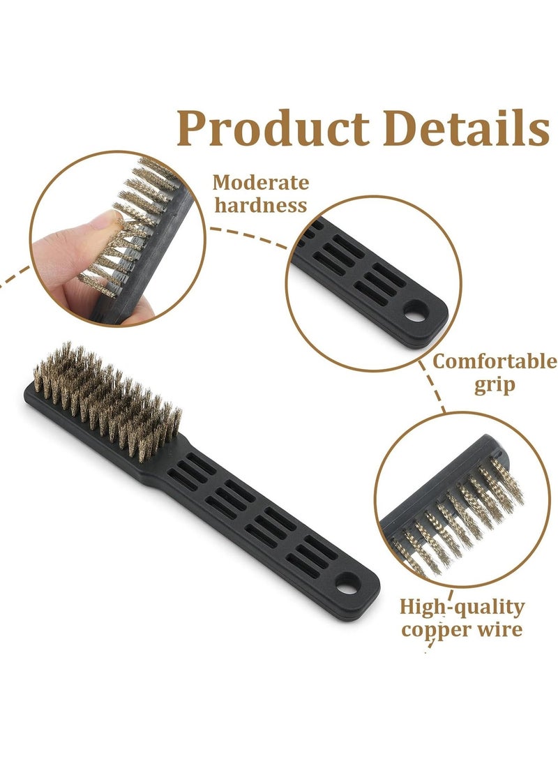 2 Pack Bowling Shoe Brushes Heavy Duty Shoe Scrubber Shoe Cleaning Brushes Multifunctional Shoes Bowling Accessories for Men Women Sports Shoes Outdoor Cleaning - Image 3